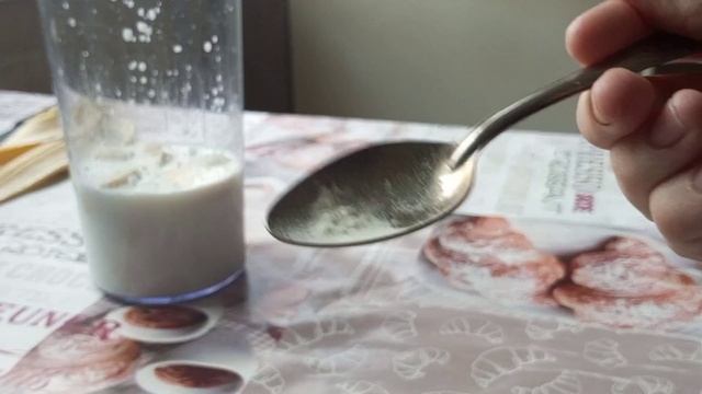 🥛Энергетический молочный коктейль всего из двух ингредиентов 😍