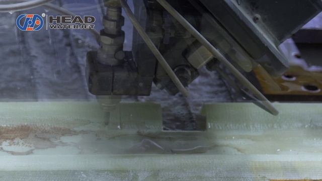 Гидроабразивная резка стеклопластика-HEAD WATERJET