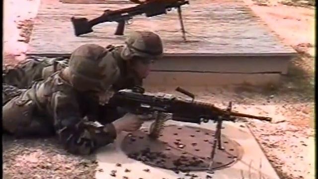 Basic Training M249 Range