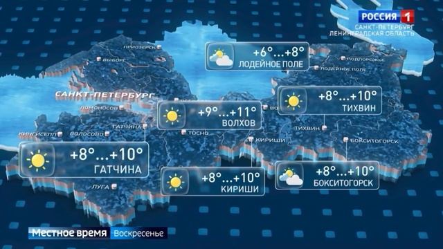 Прогноз погоды Анастасия Алешечкина
