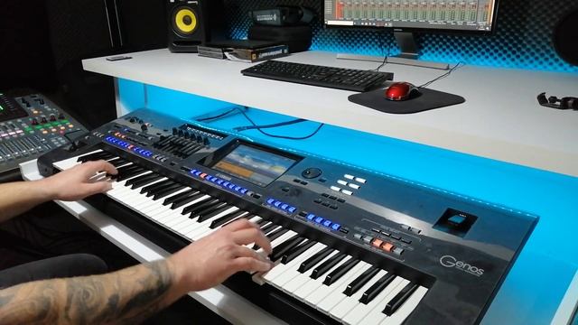 Вальс на синтезаторе / Yamaha Genos Waltz