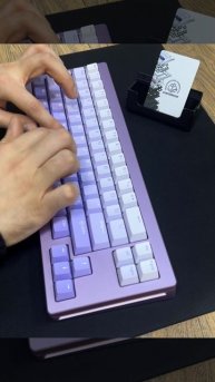 Monsgeek MG7W typing sound | Customania