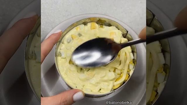 🥗 Яркий слоеный салат с курицей и апельсином