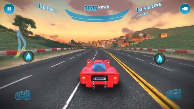 Jugando Asphalt Nitro con el Ferrari 330 P4 y con diferente voz.