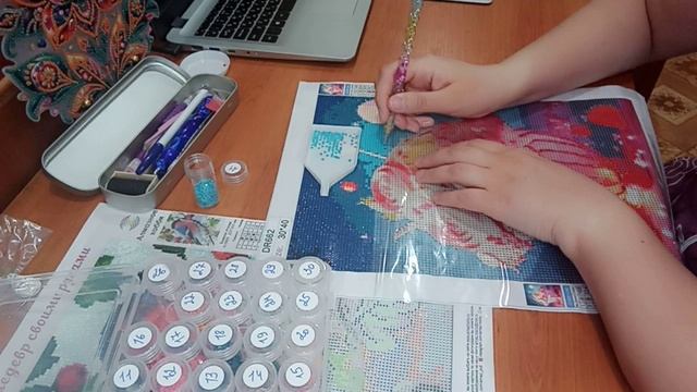 Болталка. Выкладываю алмазную мозаику