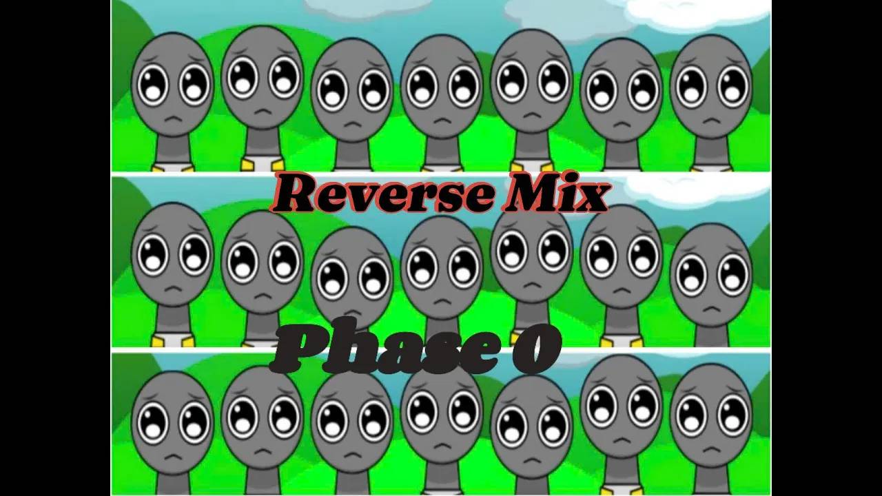 Reversemix Incredibox Sprunki Phase 0 звуки и символы в обратном порядке!🎶✨