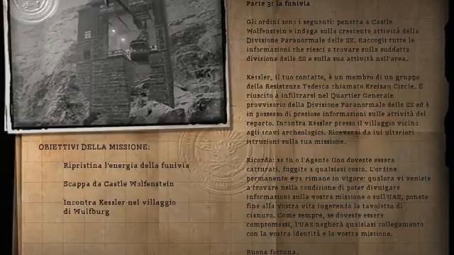 Return To Castle Wolfenstein -speedrun no save ITA