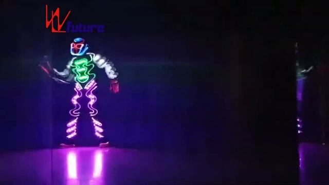 Excellent LED Tron group dance costume show WL-0178