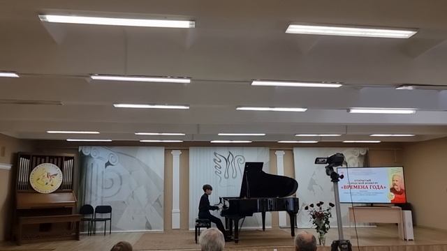 Казаков Артём, 13 лет, И.Бургмюллер Гроза