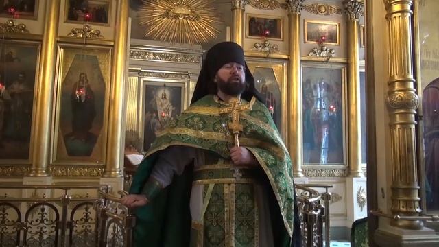 Проповедь иеромонаха Пантелеимона на празднование входа Господа в Иерусалим (Вербное воскресенье)