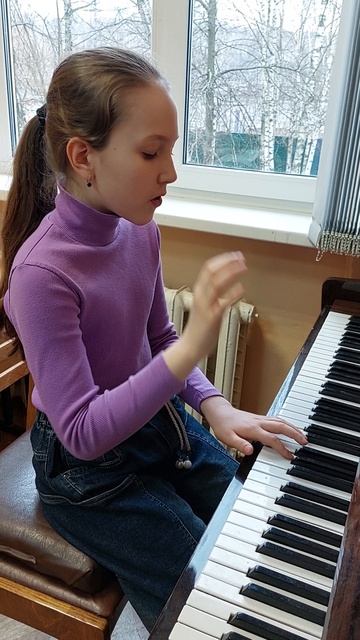 Сольф. №267 без игры из сб.Калм. и Фр. Гаврилюк Есения 3кл.