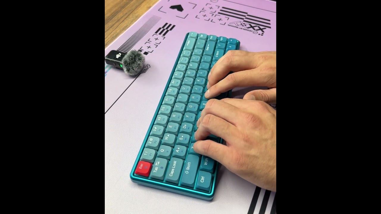 AULA H68 (Low Profile) - typing sound | Customania