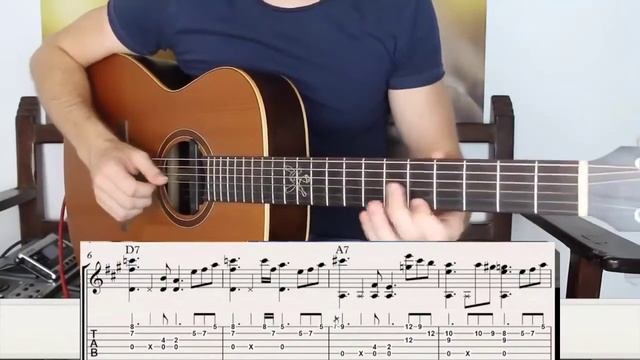 Begginer Blues on Acoustic Guitar _ by Marco Cirillo