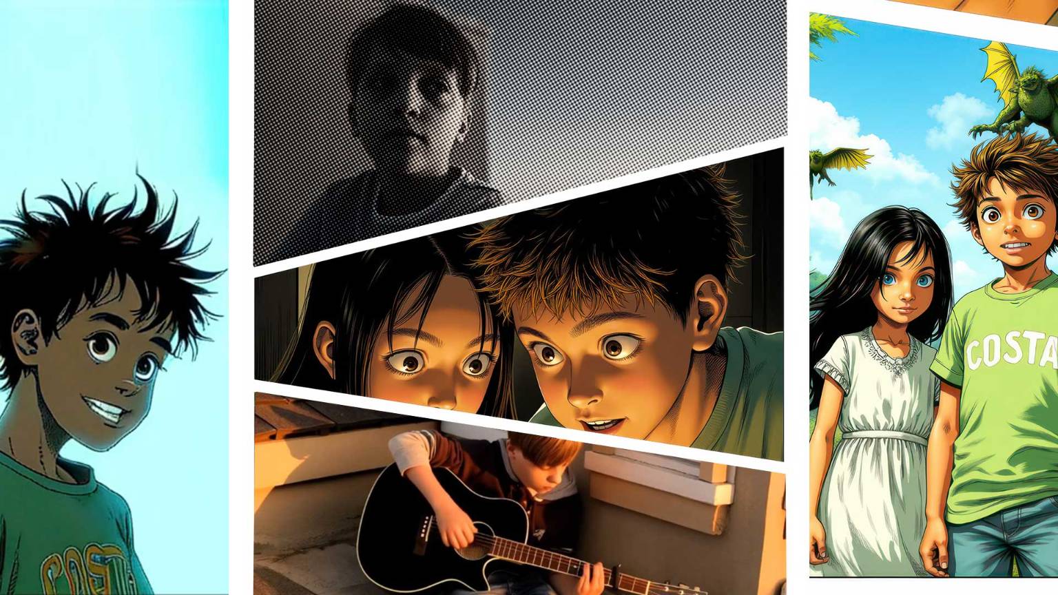 DjDance - Nobody care but you (AI lipsync comics)