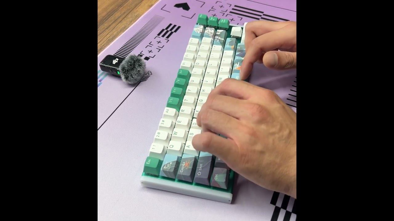 Leobog K67 typing sound | Customania