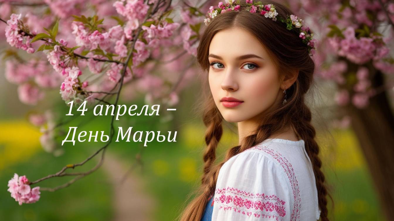14 апреля – День Марьи в народном календаре. Приметы, обычаи, поверья и запреты дня
