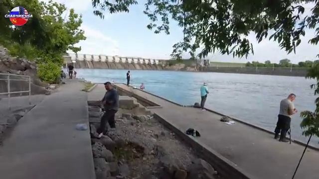Рыбалка в Америке. Сезон открыт . Нашествие иммигрантов.