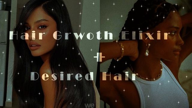 Perfect Hair + Hair Growth Elixir 🔮 / 10K Affirmations