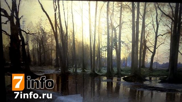 Картина художника Андрея Шильдера Ранней весной в Рязанском художественном музее