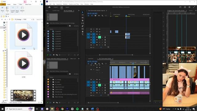 Good Morning Editing with Premiere Pro