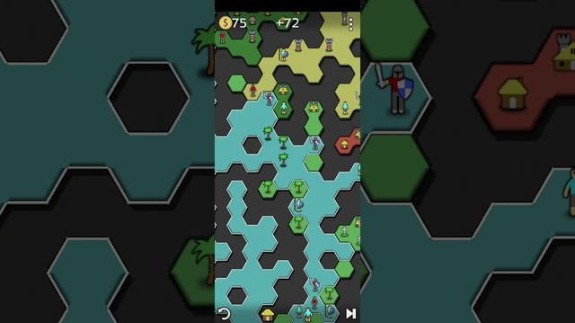 Antiyoy, 95 уровень. Прохождение