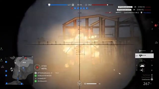 BF5 35-0 with Type 97 tank