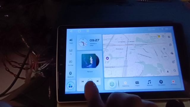 Магнитола Android на Infinity QX56