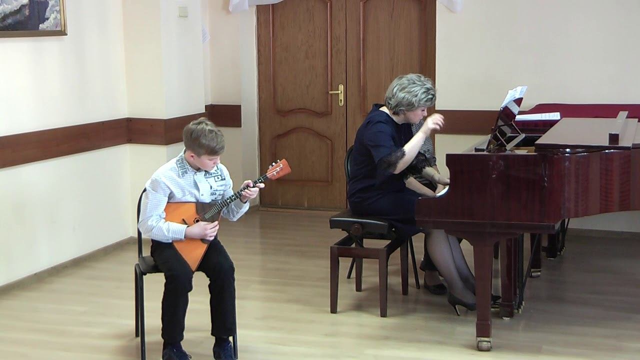 Майоров Андрей 11 лет - Уральская плясовая (Б. Трояновский)