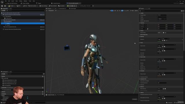 43 - Character Drive Animation of Default UE Character