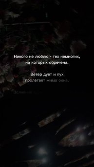 Никого не люблю