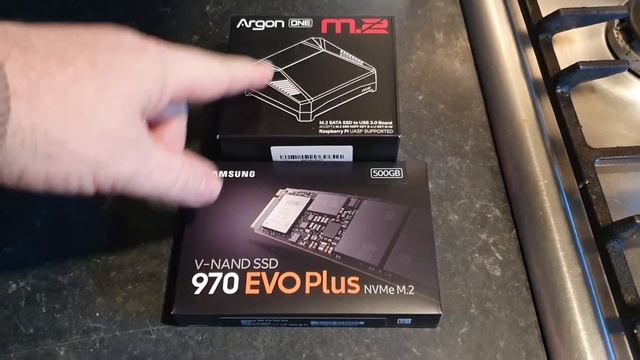 Argon One M2, NVMe and crimping tool arrive