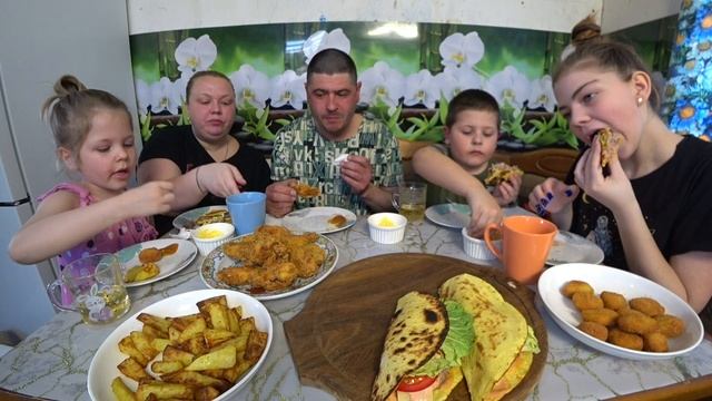 мукбанг домашний фастфуд фуд