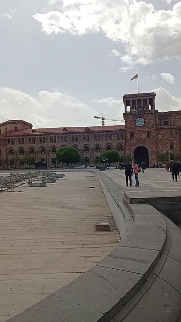 Армения. Площадь Республики. Центр Еревана