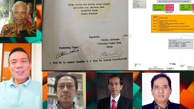 KASMUDJO, SAKSI KUNCI SKRIPSI JOKOWI. PEMBIMBING SKRIPSI atau PEMBIMBING AKADEMIK