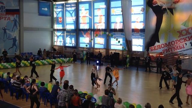 20160515 Архангельск Первенство СЗФО ЛА 1/4 ча-ча-ча