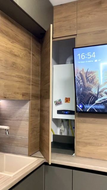 Еще один проект кухни смонтирован