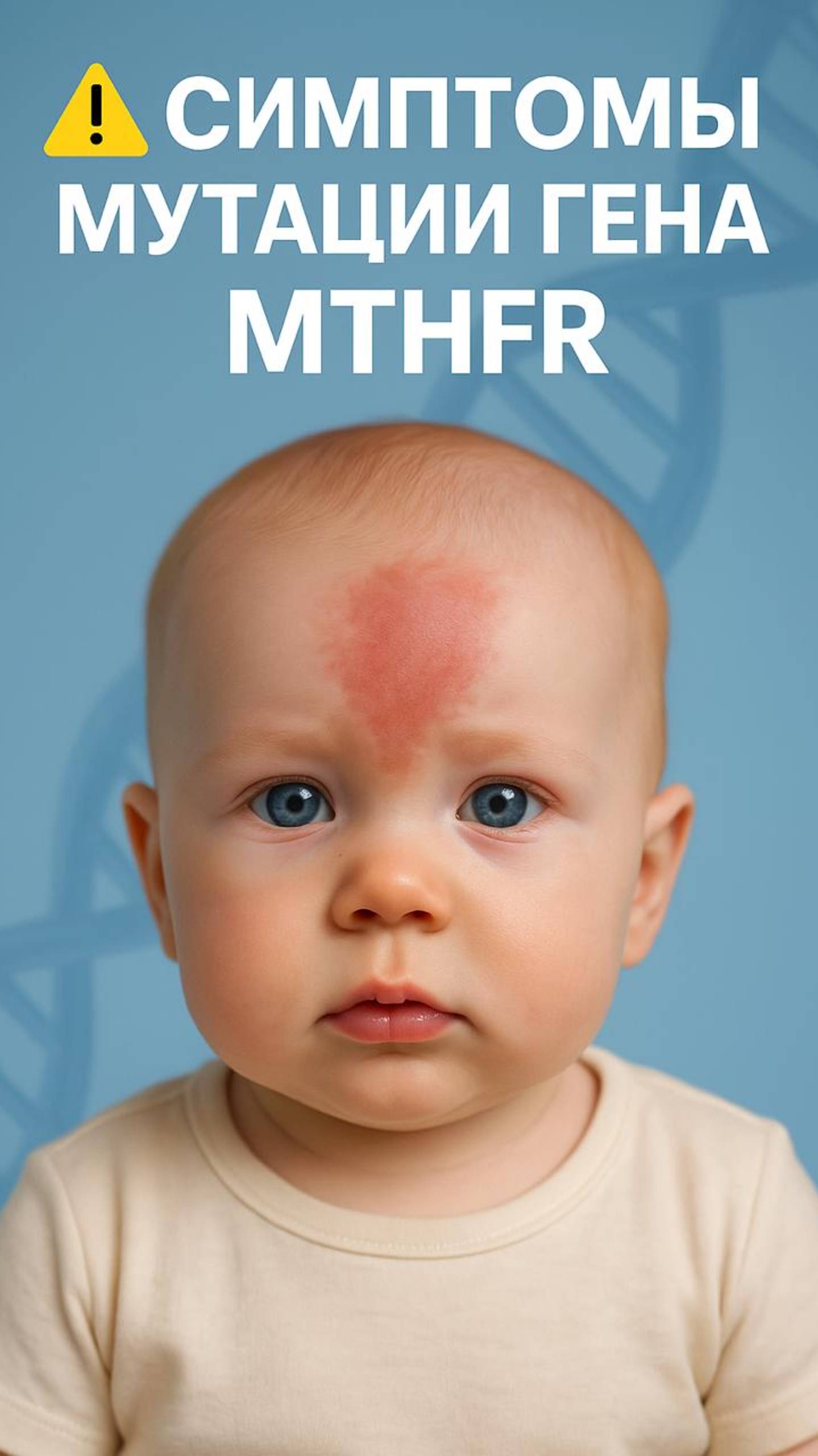 ⚠️Это симптомы мутации в гене MTHFR 👇🏾
