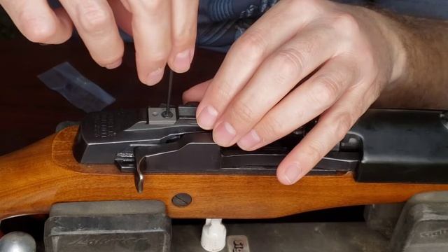 Tech Sights Mini200R Rear Aperture Sight Installation: 188 Series Pre 2005 Ruger Mini 14 Ranch Rifl