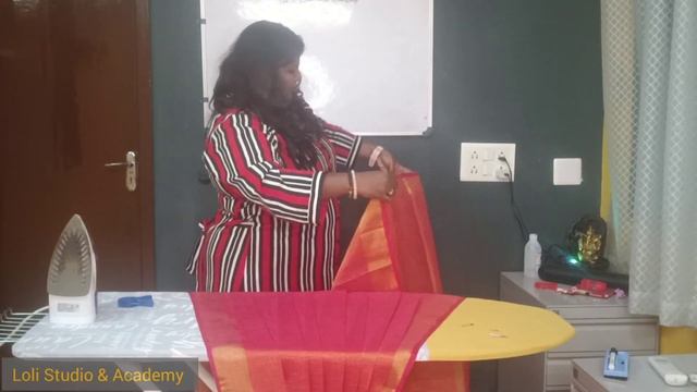 18th March Saree Pre Pleating Box Folding Workshop | Loli Studio & Academy