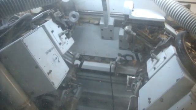 HOMAG Mod. KF 26 (squadraborda doppia / double-side sizing & edge banding machine)