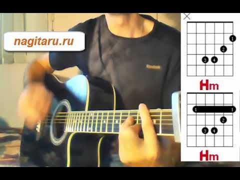 Найк Борзов  - Верхом на звезде. Аккорды и разбор боя на гитаре