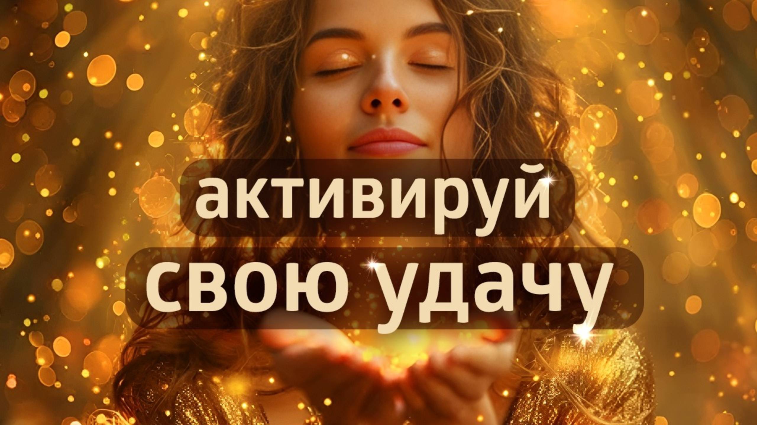 СИЛЬНАЯ АФФИРМАЦИЯ НА УДАЧУ ۞ САБЛИМИНАЛ СИЛА ПОДСОЗНАНИЯ