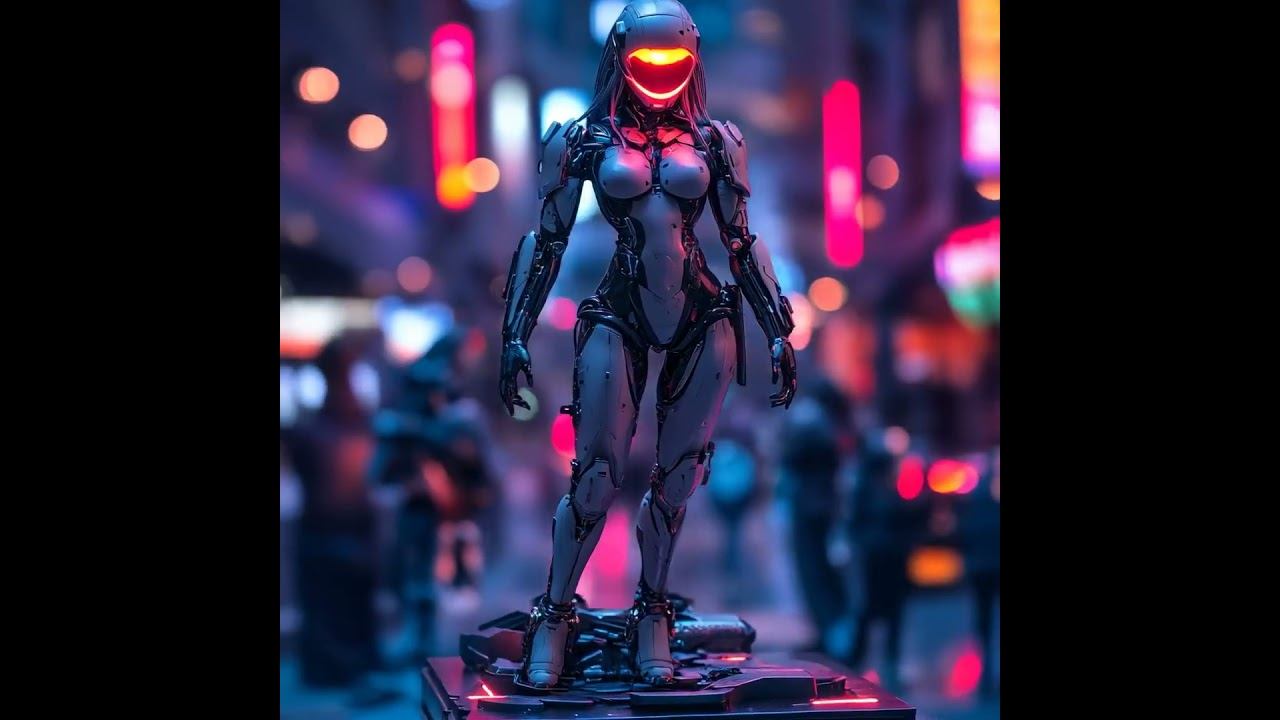 Cyberpunk action figures #ai #cats #aicat #cat #catcute #cutecat