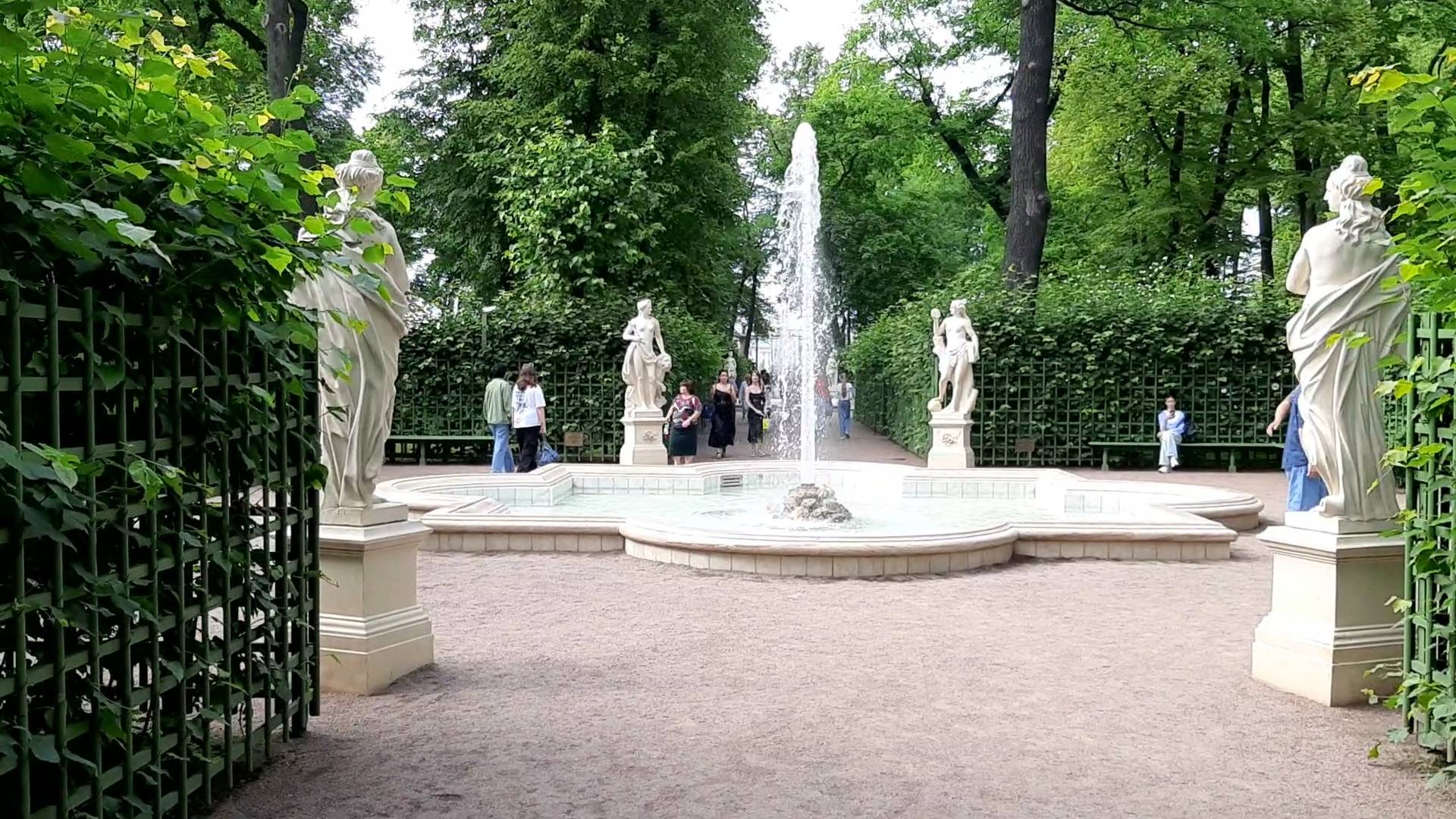 Летний сад. Санкт-Петербург.