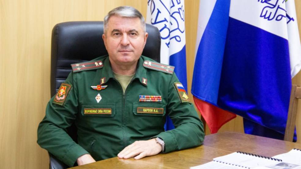 Начальник ВУЦ награжден медалью ордена «За заслуги перед отечеством»
