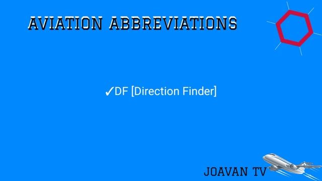 [Aviation Phonetic Alphabet & Abbreviation]