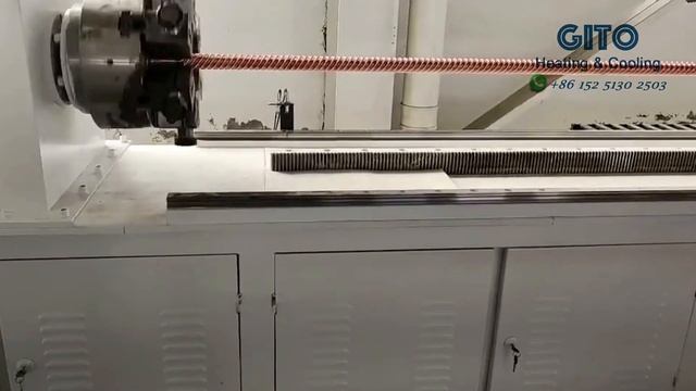 Copper Tube Twisting Machine for Coaxial Tube In Tube Heat Exchanger