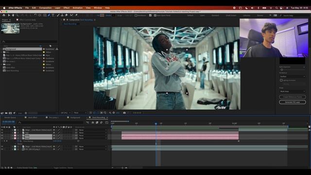 HOW TO MAKE STACK FREEZE FRAME TRANSITION EFFECT | After Effects Tutorial!!