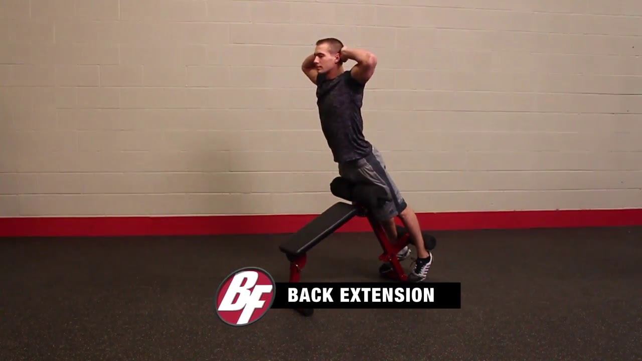 Гиперэкстензия-скамья для пресса Body-Solid BFHYP10 / BEST FITNESS AB BOARD HYPEREXTENSION