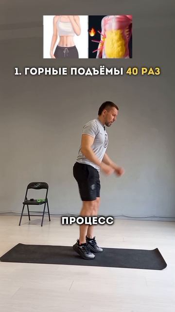 как убрать висячий живот